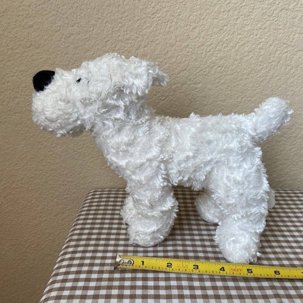Herge Moulinsart TinTin Standing SNOWY-White Dog-Original Plush Toy 20 Cm (8'') - Picture 10 of 10